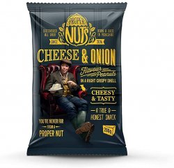 Proper Nuts Cheese & Onion 200g