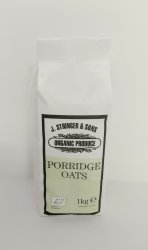 Stringers Yorkshire Organic Porridge Oats 1KG