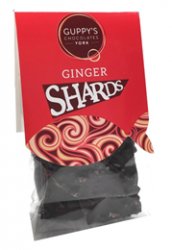 Guppy's Chocolates Ginger Shards 90g