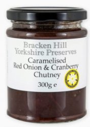 Bracken Hill Caramelised Red Onion & Cranberry Chutney 300g