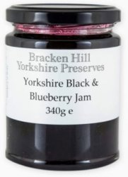 Bracken Hill Yorkshire Black & Blueberry Jam 340g