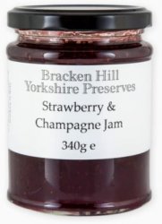 Bracken Hill Yorkshire Strawberry Jam with Champagne 340g