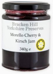 Bracken Hill Yorkshire Morello Cherry & Kirsch Jam 340g