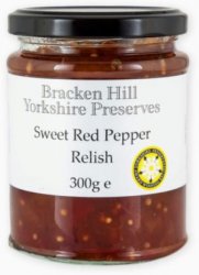 Bracken Hill Yorkshire Sweet Red Pepper Relish 300g