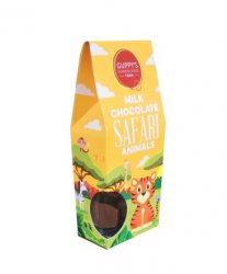 Guppy's Milk Chocolate Safari Animals 100g