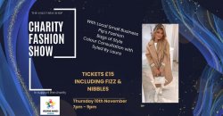 Charity Fashion Show - Thursday 10th November 7pm - 9pm