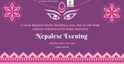 Nepalese Supper Saturday 26th November from 7pm