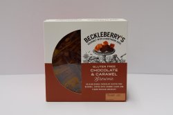 Beckleberry's GF Chocolate & Caramel Brownie 400g