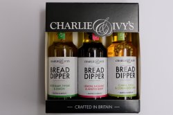 Charlie & Ivy's Mini Bread Dippers Gift Set 3 x 100ml