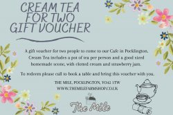 The Perfect Gift- Vouchers for our Shop and Cafe