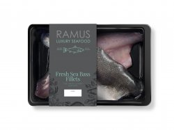 Ramus Seafood Seabass Fillets (Frozen) 180g
