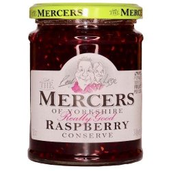 Mercers Raspberry Conserve 340g