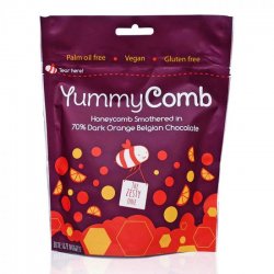YummyComb Dark Orange Chocolate Pouch 100g