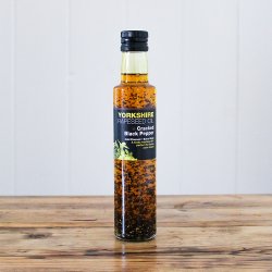 Yorkshire Rapeseed Oil Cracked Black Pepper 250ml