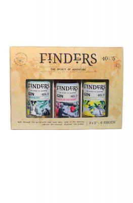 Finders 3-Mini Gin Gift Pack 3x5 CL