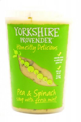 Yorkshire Provender Pea & Crme Fraiche with Spinach  560g