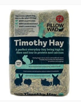 Pillow Wad Timothy Bio Hay Large