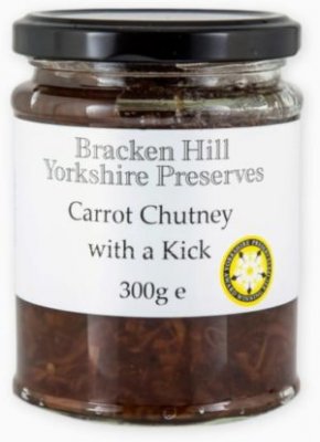 Bracken Hill Yorkshire Carrot Chutney With A Kick 300g
