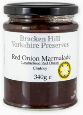 Bracken Hill Yorkshire Balsamic Red Onion Marmalade Chutney 340g