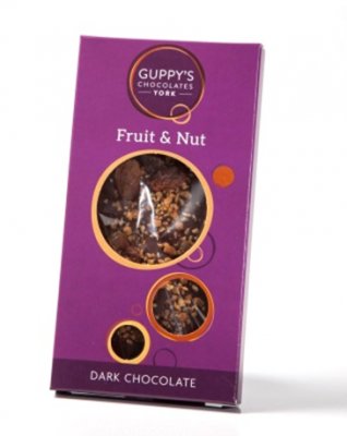 Guppys Dark Chocolate Fruit and Nut 100g