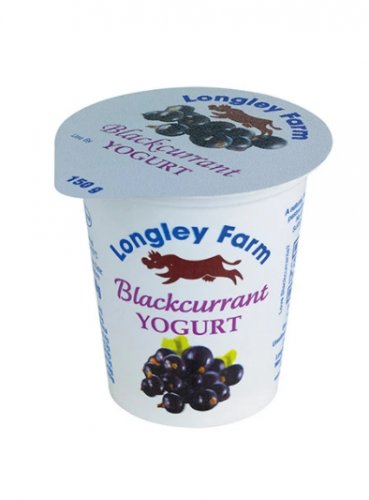 Longley Farm Blackcurrant Yogurt 150g
