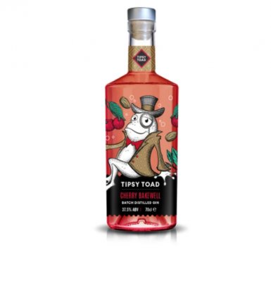 Tipsy Toad Cherry Bakewell Gin 70cl