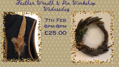 Feather Wreath and Pin Workshop