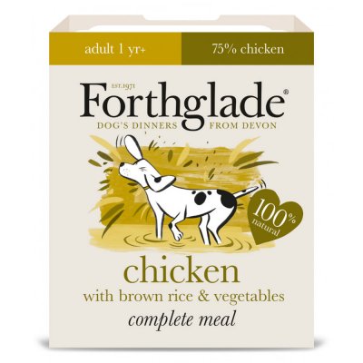 Forthglade Complete Chicken Dog Food 395g