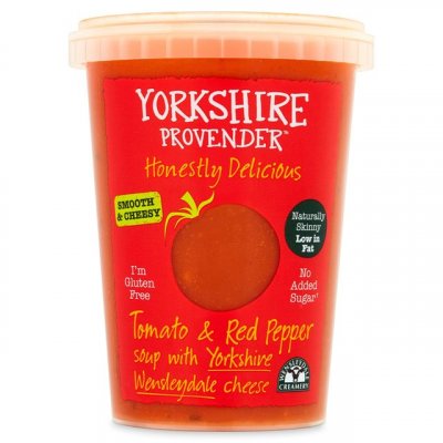 Yorkshire Provender Tomato & Pepper Soup with Wensleydale 560g