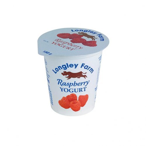Longley Farm Raspberry Yogurt 150g